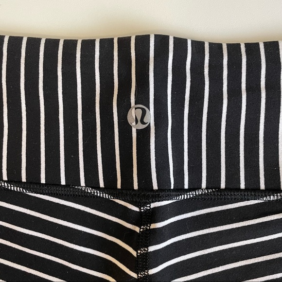 EUC Lululemon Parallel Stripe Wunder Under Tight Size 10 - Picture 7 of 8